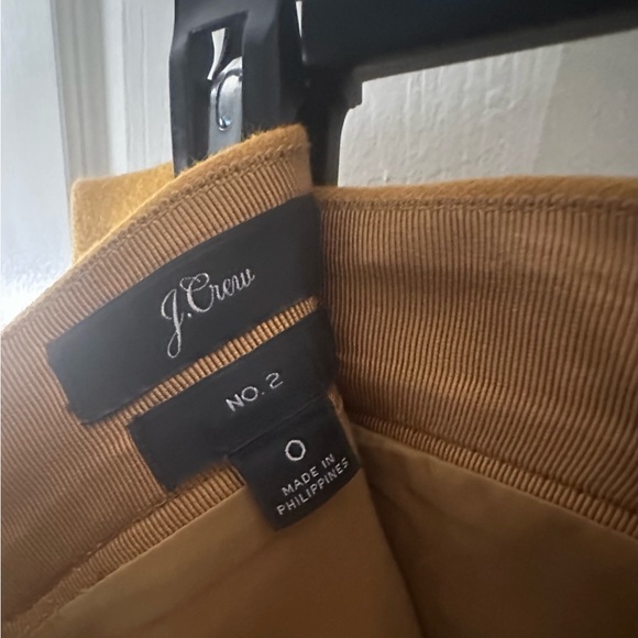 J Crew No 2 Pencil Skirt in Double-Serge Wool (color Heather Honey) - Picture 5 of 5